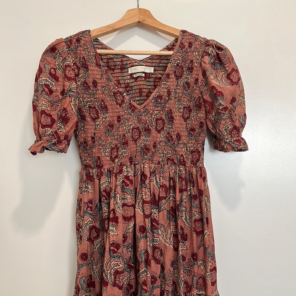 Christy Dawn Smocked Maxi Dress